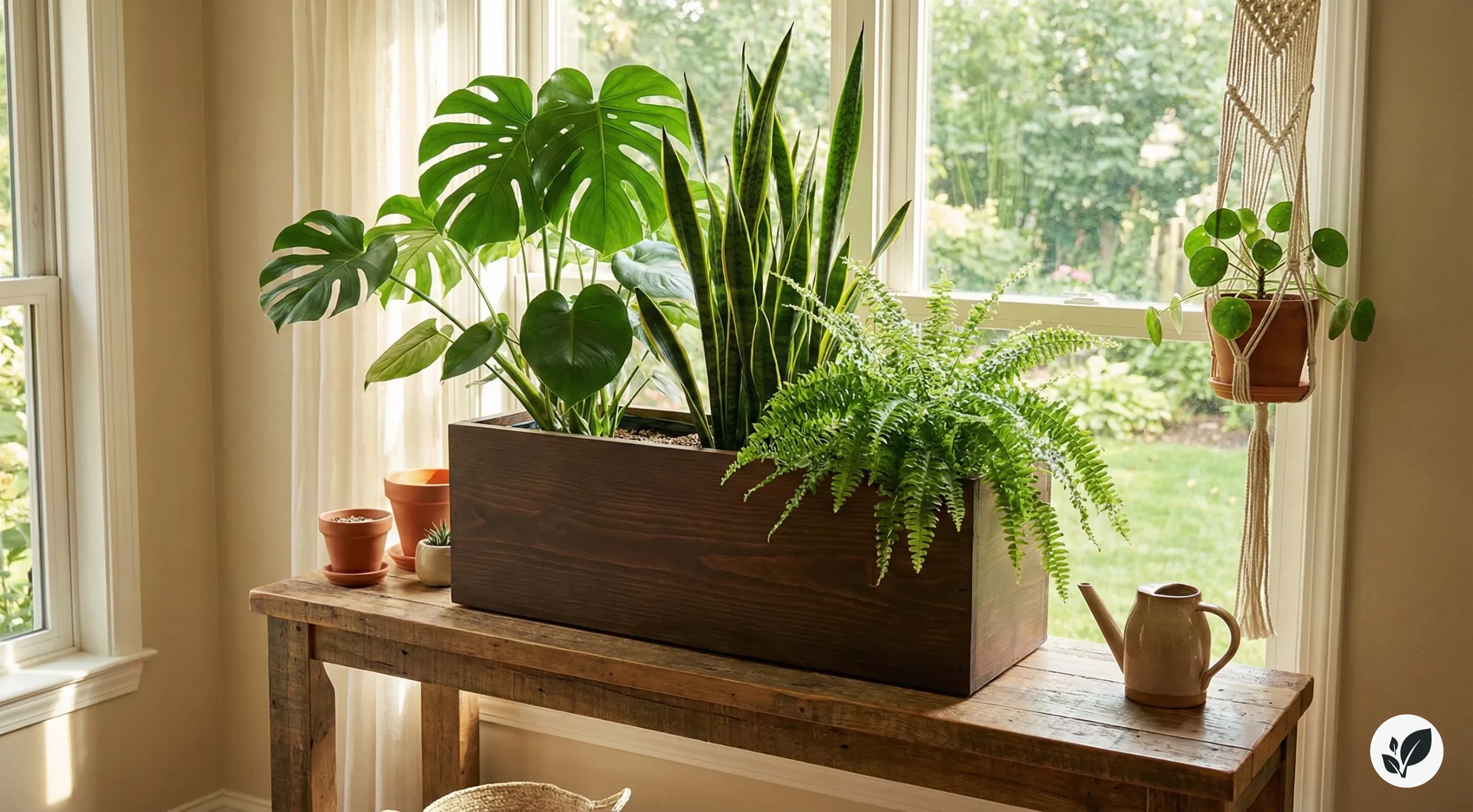 Ahşap Saksılar Doğanın Güzelliğini İç Mekanınıza Taşıyın