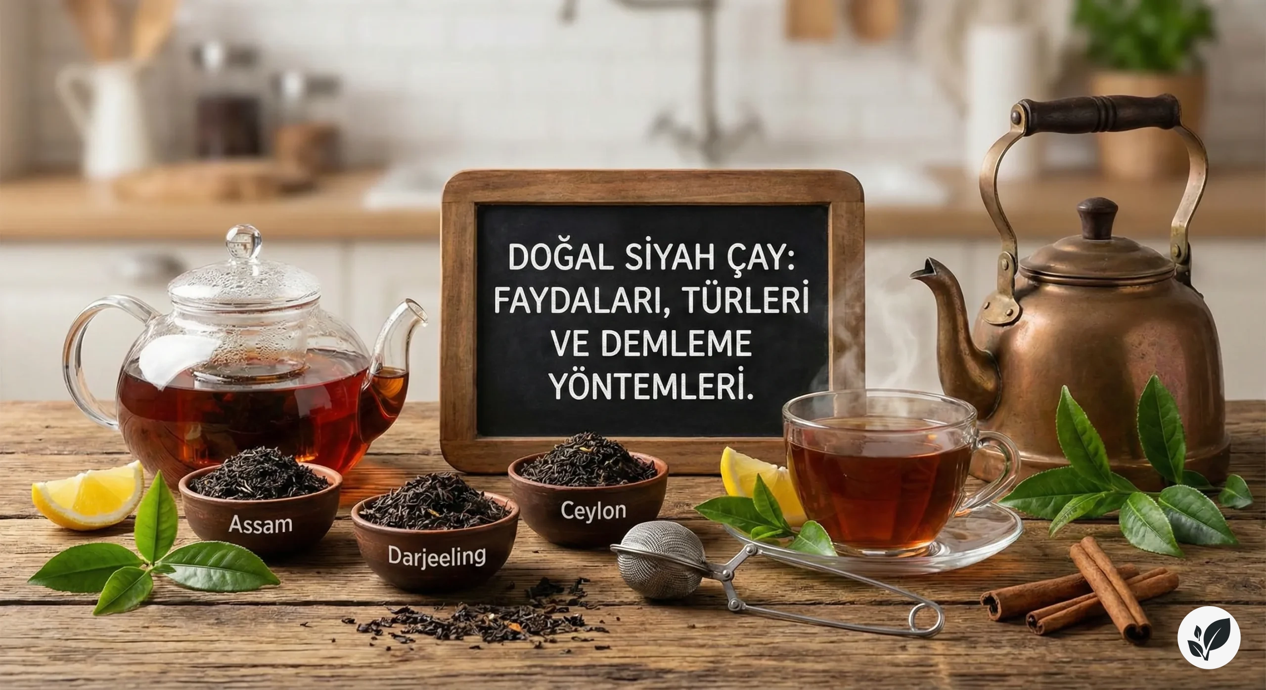 Doğal Siyah Çay Faydaları, Türleri ve Demleme Yöntemleri