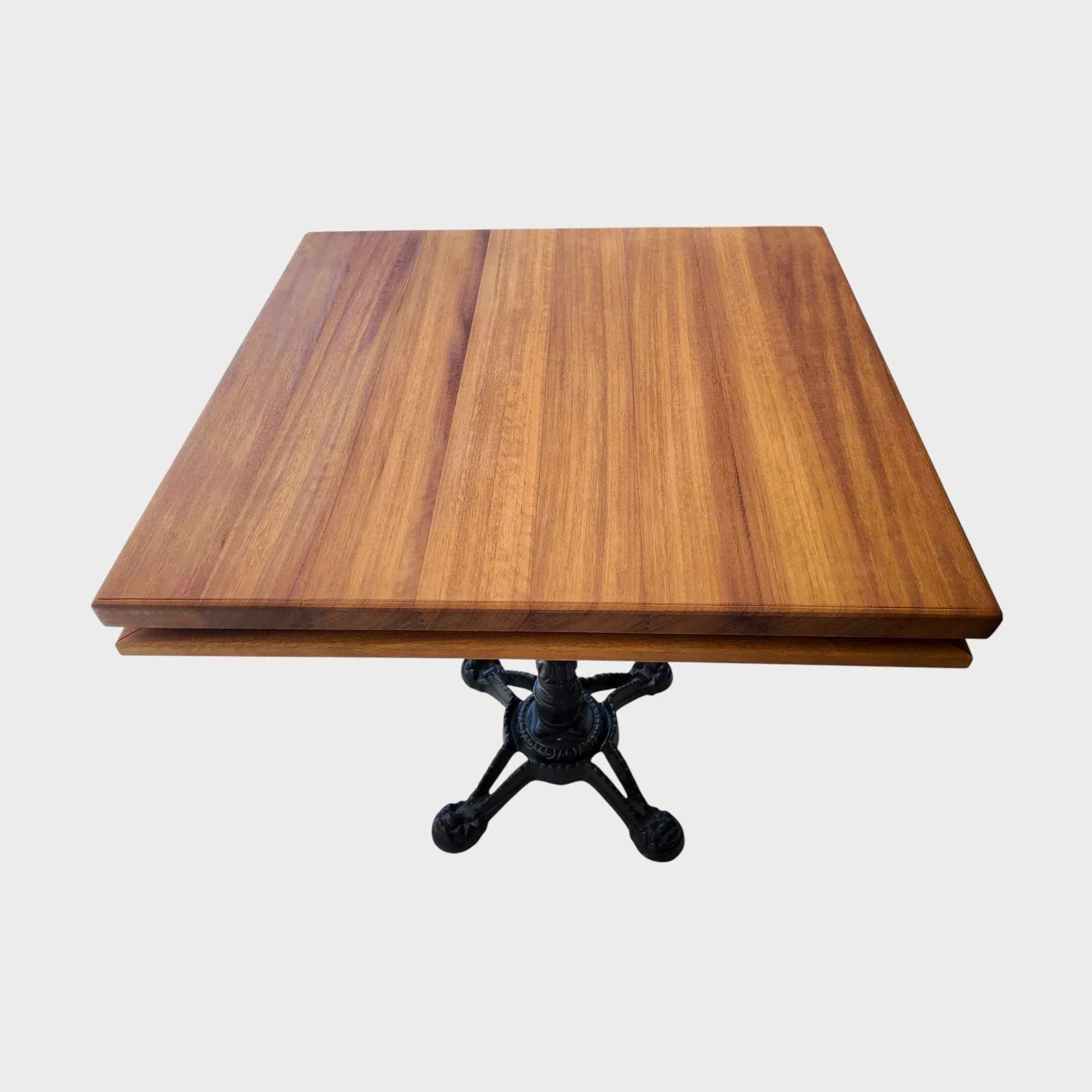 iroko döküm ayaklı masa